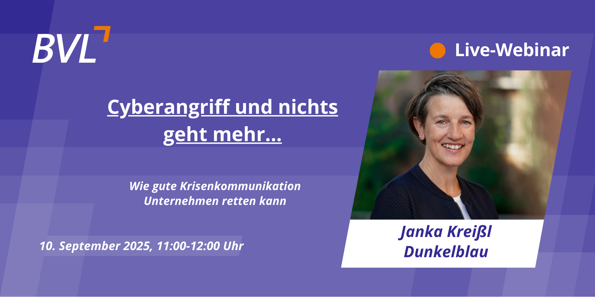 Newsletter BVL Webinar